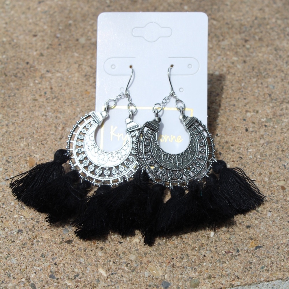 Boho Tassel Drop Earrings